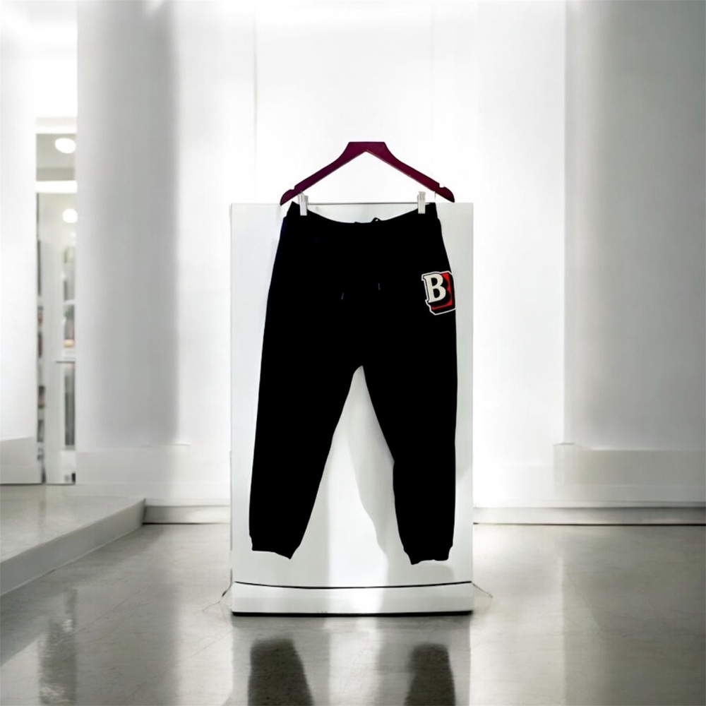 Burberry Black Jogger Pants